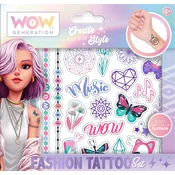 WOW Generation tattoo set 50 tetovaža ( 1042021 )