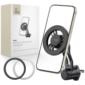 Nosilec TECH-PROTECT N56 MAGNETIC MAGSAFE ROTABLE VENT CAR MOUNT BLACK (5906302331765)