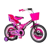 Visitor Super Star Kids Bicikl za devojcice, 16/10, Roze
