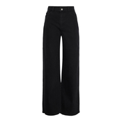 PIECES Kavbojke SELMA  črn denim