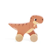 JANOD Drvena igračka Dino/ narandžasta/žuta