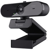 TRUST Trust TW-250 QHD spletna kamera 2560 x 1440 Pixel stojalo\, nosilec s sponko, (20520828)