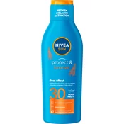 NIVEA SUN Protect & bronze Losion za zaštitu od sunca, SPF 30, 200 ml