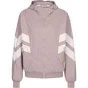 Urban Classics Prehodna jakna Crinkle Batwing, roza