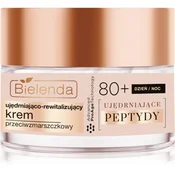 Bielenda Prof. Bielenda Firming Peptides 80+ učvrstitvena in revitalizirajoča dnevna in nočna krema proti gubam 50 ml