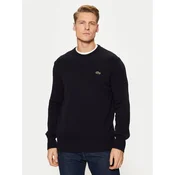 Lacoste Pulover AH2916 Mornarsko modra Regular Fit