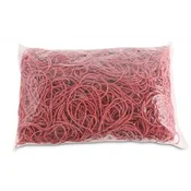 Gumice za pisarniške izdelke 100 mm 1 kg rdeče
