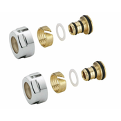 Adapter za cevi iz alupeksa, 16 mm, kromast - Kromasta - 24 - Sapho