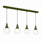 Viseča svetilka 4xE27 Lacrima kaki