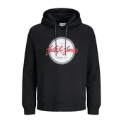 Jack & Jones Muška dukserica Urban, Crna