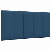 Vidaxl Blazina za vzglavje Hanko modra 100 cm blago