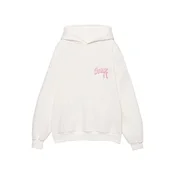 Pull&Bear Majica svetlo roza/bela