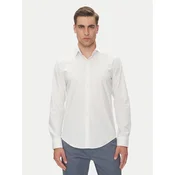 Calvin Klein Srajca LV019EU005 Bela Slim Fit