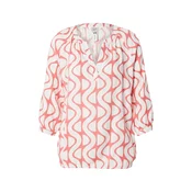 ZABAIONE Bluza Co44rnelia oranžna/bela