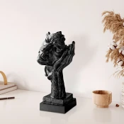 Aberto Design Dekorativna figura Yak-030-B, 16x33x14 cm