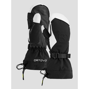 Ortovox Merino Freeride Rokavice Mitt black raven1