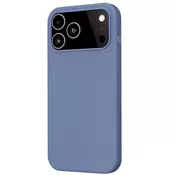 MW MW, Silikonski ovitek za iPhone 17 Pro Max, združljiv z MagSafe, Modra, (5000190005)