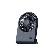 WOWO Namizni ventilator z nastavljivim naklonom, temno moder