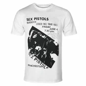 Metal majica moška Sex Pistols - Manchester Flyer WHT - ROCK OFF - SPTS18MW
