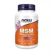 MSM kapsule NOW, 1000 mg (120 kapsul)