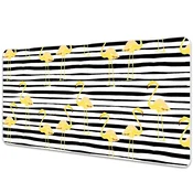 Decormat Namizna podloga Golden flamingos 90x45 cm