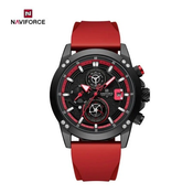 Naviforce nf8033 muški rucni sat kvarcni mehanizam crveni ( NF8033 CRVENI )