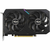 ASUS Graficka karta RTX3060 V2 DUAL-RTX3060-O12G-V2 NVD/12GB/GDDR6/192bit/crna