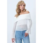 Trend Alacati Stili Ženska bluza Alc-X14501, Bela