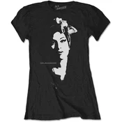 Amy Winehouse Scarf Portrait Black L Ženske Majica