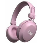 Bežicne slušalice s mikrofonom PowerLocus - Louise&Mann 5, ružicaste