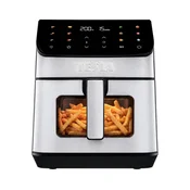 TESLA Electronics AirCook - cvrtnik na vroči zrak 6,5 l 2100W/230V, krom/črna