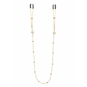 Taboom Tweezers Pearl & Deluxe Chain Gold