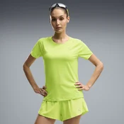 PUMA RUN CLOUDSPUN Tee Women, Clothing, Sunny Lime, S