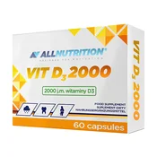 Vitamin D, 2000 IU, 60 mehkih kapsul