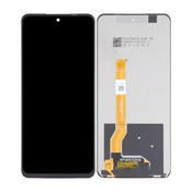 Realme C55 - LCD zaslon + steklo na dotik (Black) TFT