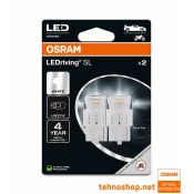 ŽARNICA OSRAM LED W21W LEDriving SL 12V 2,0W 7505DWP-2BL W3x16d 2BL