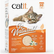 Catit Go Natural pijesak za macke s mirisom vanilije - 11,2 kg (4 x 2,8 kg)