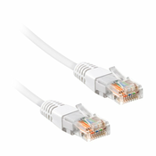 SBS Ekon mrežni kabel, Cat 5e, 0,25m, bijeli (ECITLAN5E025W)