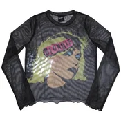 Blondie Punk Poster (Mesh) Black S Ženske Majica