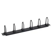 Triton organizator 1U rack 30x65mm črn