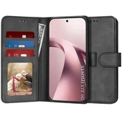 Etui Techsuit Diary Book za Xiaomi 17T - črn