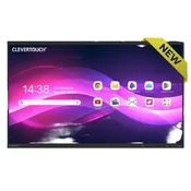 CLEVERTOUCH 86” IMPACT Lux Black Interactive Display