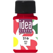 Barva za tekstil MAIMERI Idea Stoffa 60 ml - Rdeča