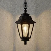 Fumagalli LED viseca lampa Sichem Anna 6W 2.700K crna/prozirna - crna, prozirna - Plastika