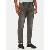 Calvin Klein Jeans Jeans hlače LV04RG709G Temno siva Slim Fit