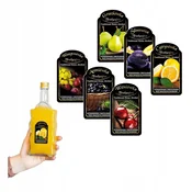 shumee 10X MINI PREMIUM etiket za steklenice alkohola RAZLIČNIH DIZAJNOV