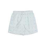 Calvin Klein Swimwear Kratke kopalne hlače opal/pastelno modra/bela