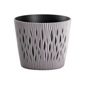 Prosperplast Prevleka za cvetlični lonec SANDY 2v1 plastična mat d16x14cm