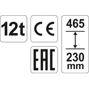 shumee HIDRAVLIČNA DVIGALO 12T - YT-17005