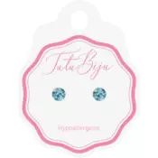 Tutu Biju uhančki 5.3 MM AQUAMARINE